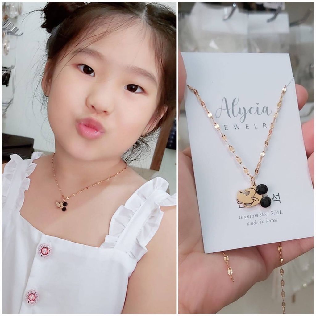 Kalung Anak Yoshiko Original Anti Karat + BOX