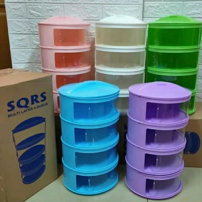 langsung order saja] food cover 4 susun