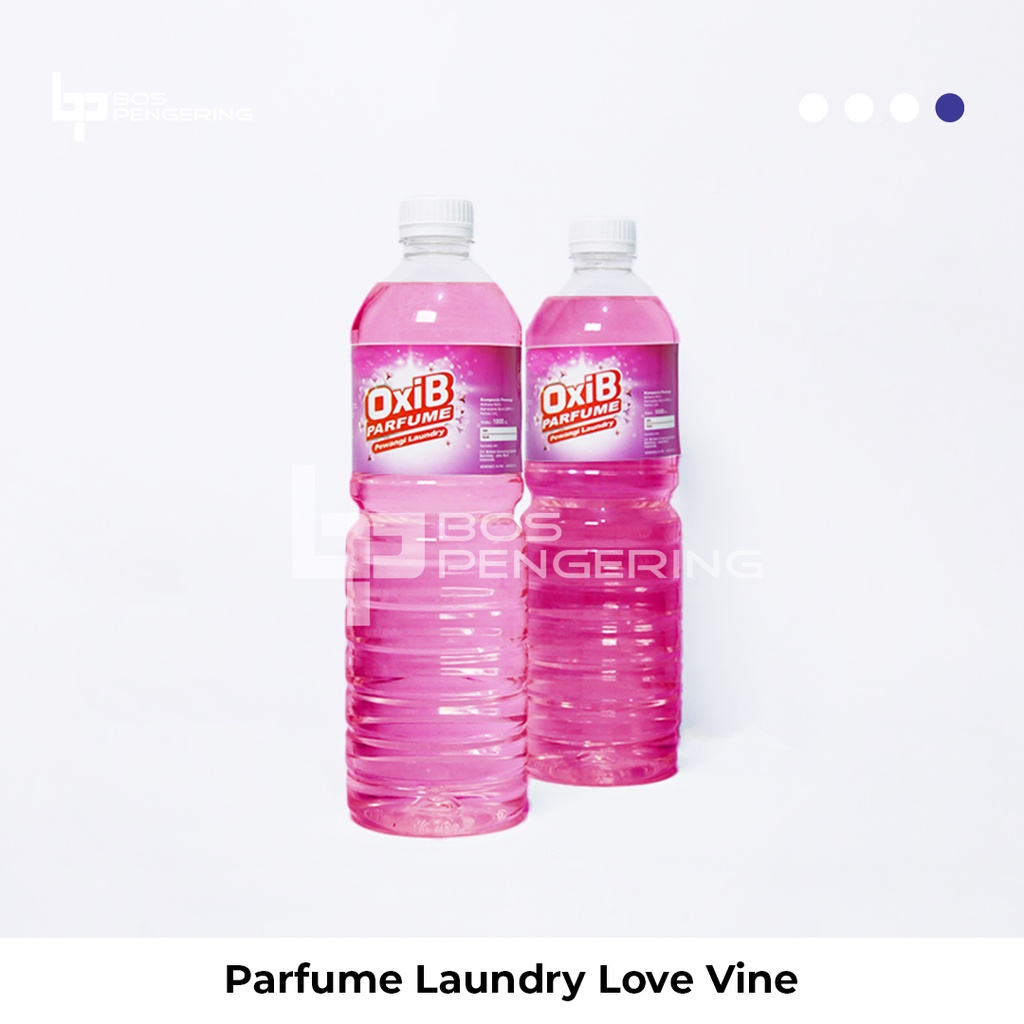 Pewangi Pakaian Laundry - OxiB Parfum Aroma Love Vine 1 Liter Fresh Tahan Lama