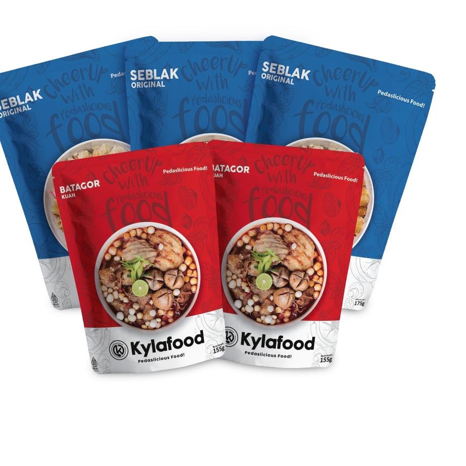 

♜ Kylafood Paket (3 Seblak Original 2 Batagor Kuah) ☎