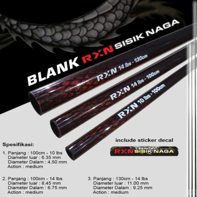 Relix Nusantara Blank Sisik Naga