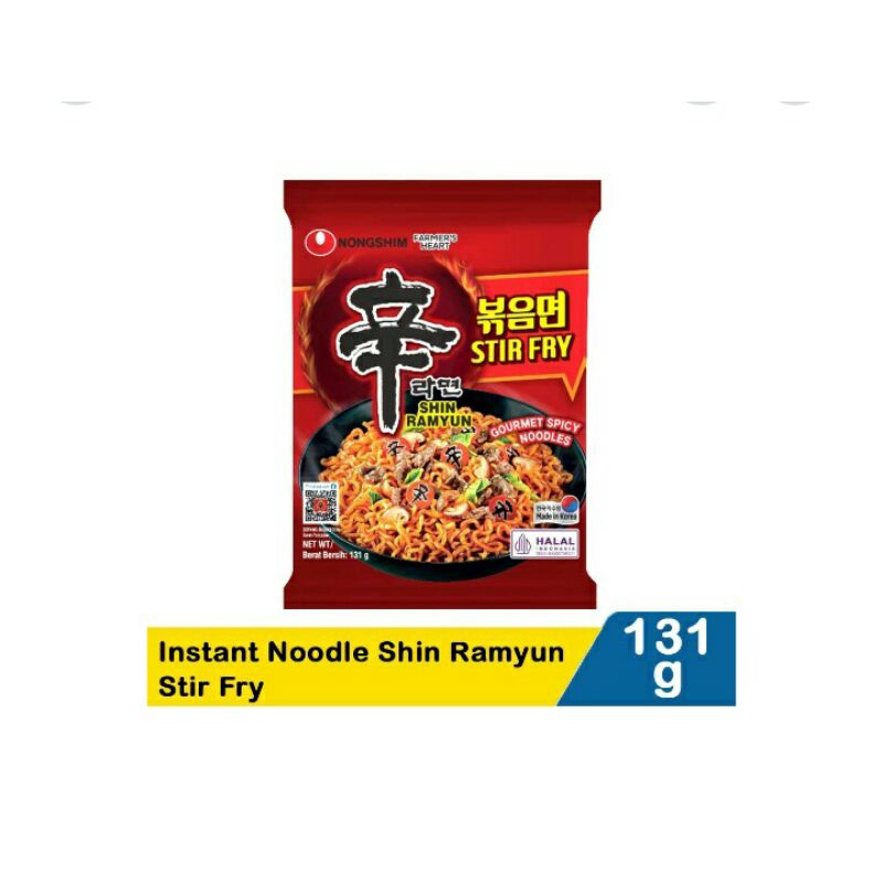 

Nong Shim Instant Noodle Shin Ramyun Stir Fry131G