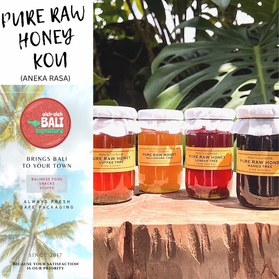 

Madu Asli Alami Kou (Kou Pure Raw Honey) (Longan/Coffee/Mango/Calliandra)
