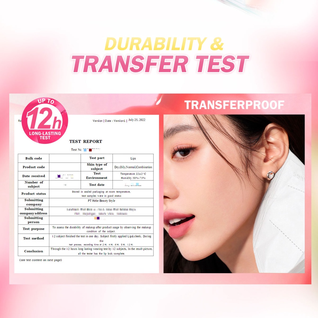 [BPOM] [100% ORI&amp;READY]BNB barenbliss Korean Bloomatte Full Bloom Transferproof Matte Tint LONGLAST 12H TRANSFERPROOF