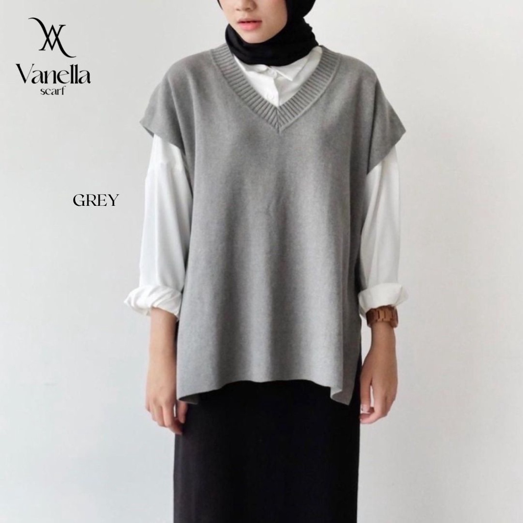 VEST OUTER ROMPI KNIT