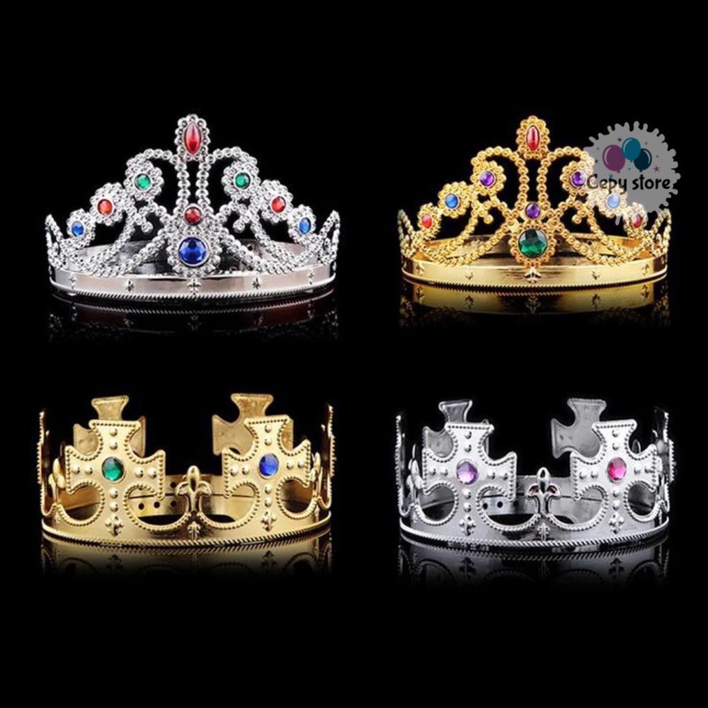 Mahkota Pesta / Mahkota Raja dan Ratu ( Gold & Silver)