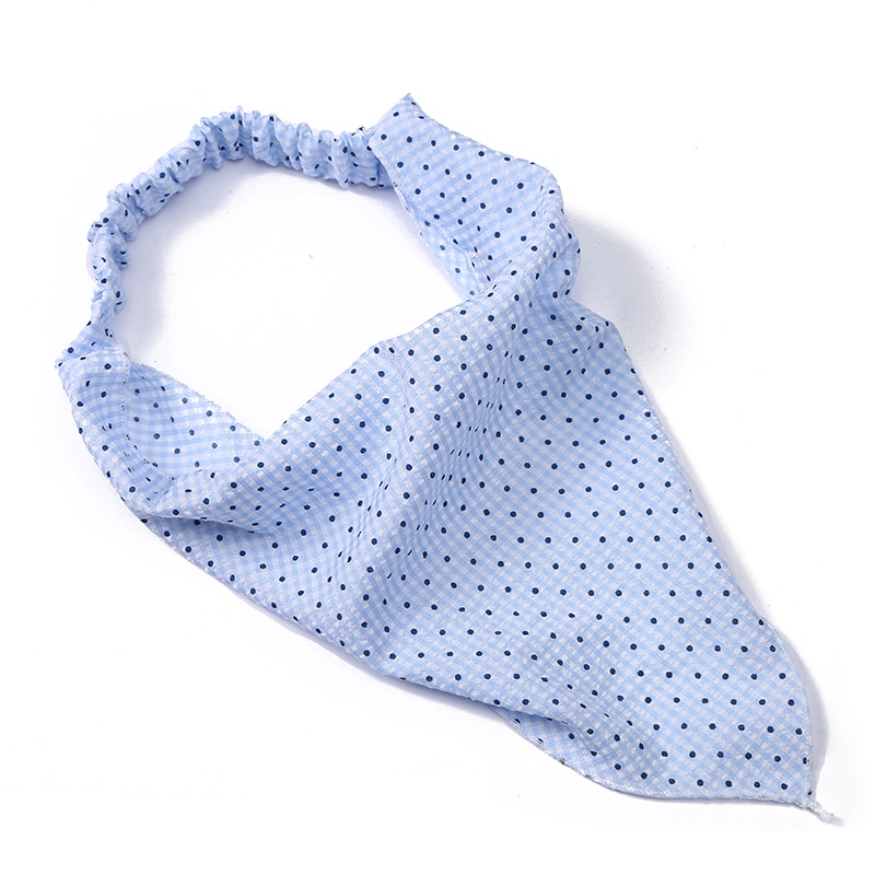 Headband Hairband Bandana Elastis Triangular Scarf Hair Band Amazon Headwear Hair Band Ladies Anti-smoke Kitchen Triangular Turban Pita Rambut aksesoris Rambut