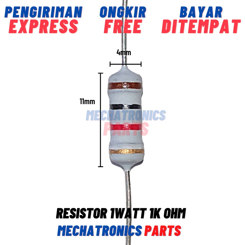 RESISTOR 1WATT 1K OHM