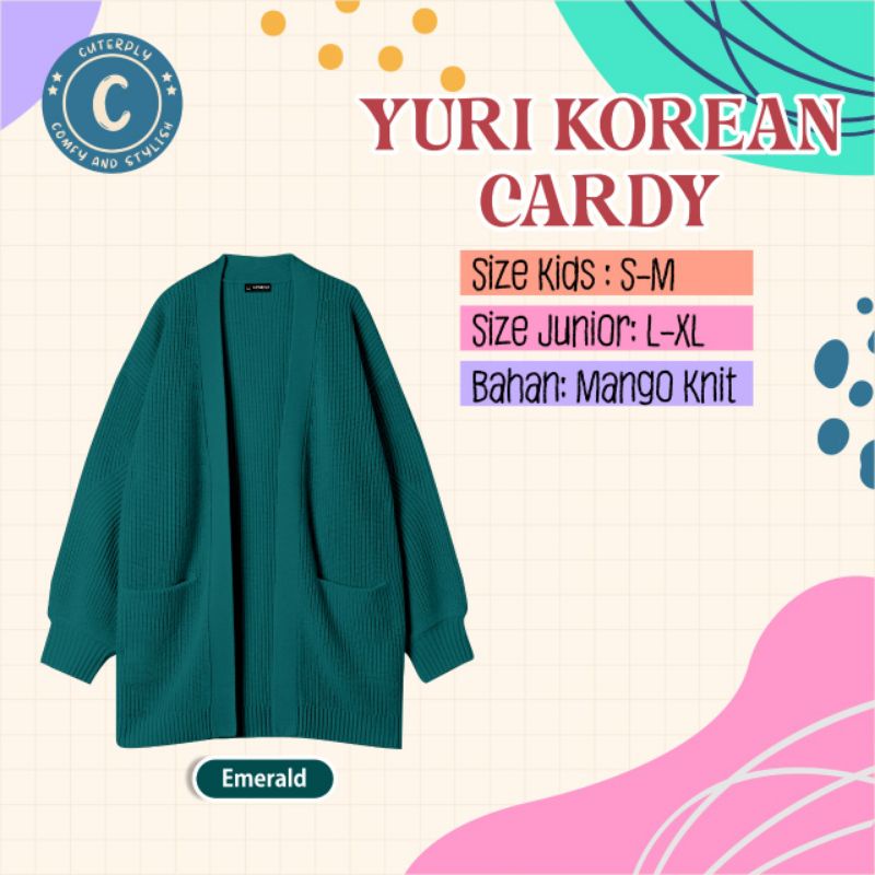 Cardigan Anak 10-16 Tahun