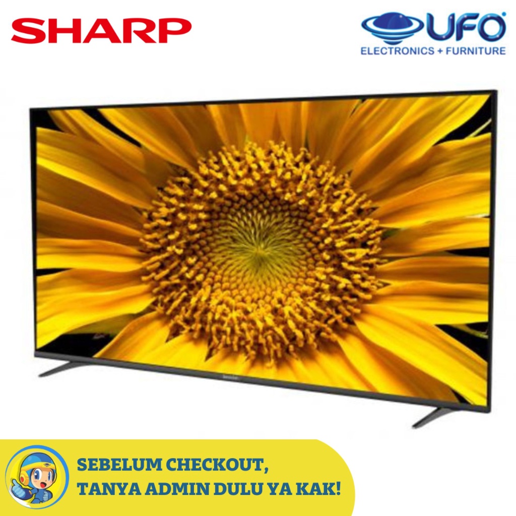 SHARP 55EJ2X LED TV 4K HDR SMART TV 55 INCH