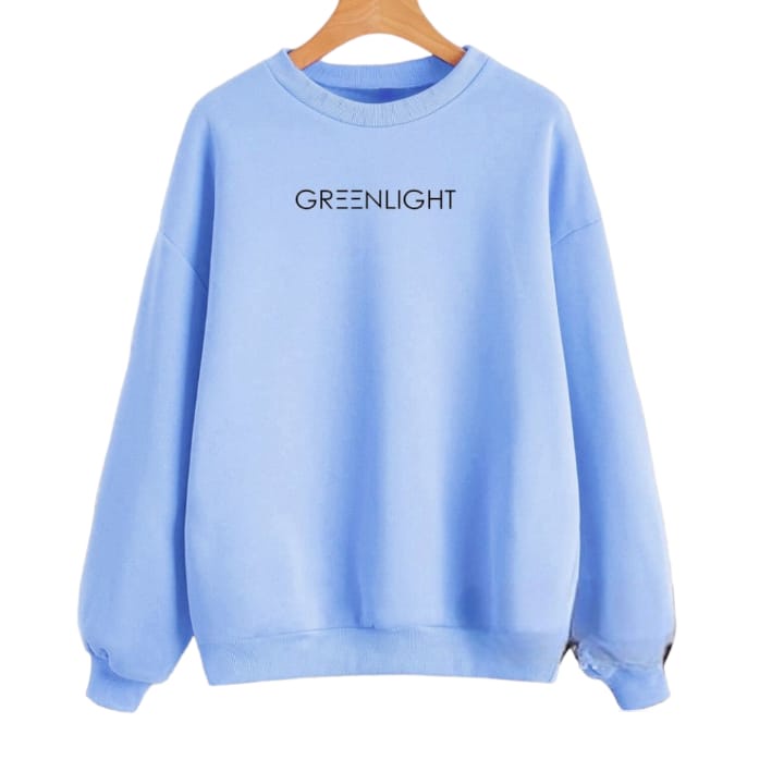 SWEATER CREWNECK PRIA ATASAN COWOK STYLE KOREAN TERBARU SWEATER OBLONG GREENLIGHT PREMIUM DISTRO JUMBO