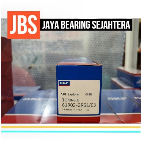 BEARING SKF 69102/ 6902 2RS TUTUP KARET