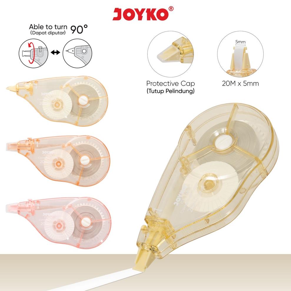 

➻ Pita Koreksi Correction Tape Joyko CT-569 20M x 5mm 43
