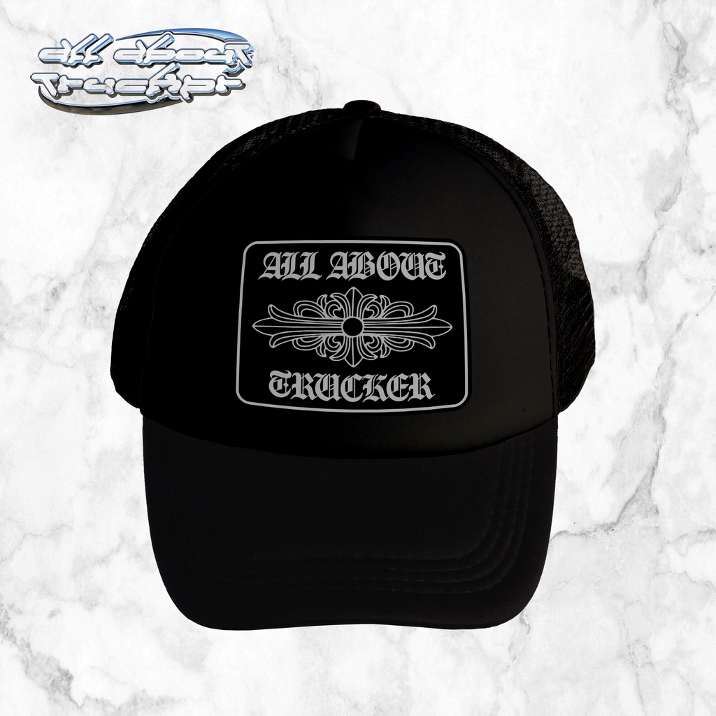 Baroque Ornament Frame | Trucker Hat | All About Trucker