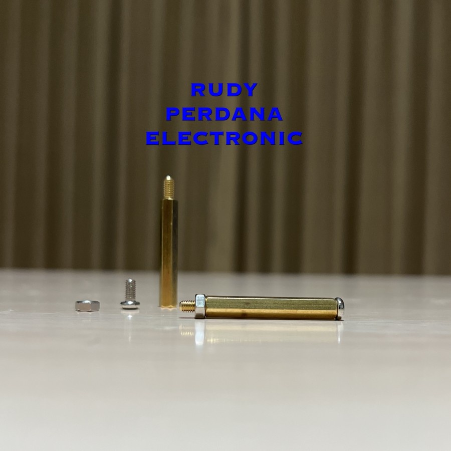 SPACER STAND PCB COPPER DUDUKAN KAKI TIANG TEMBAGA M3 3 CM 30 MM