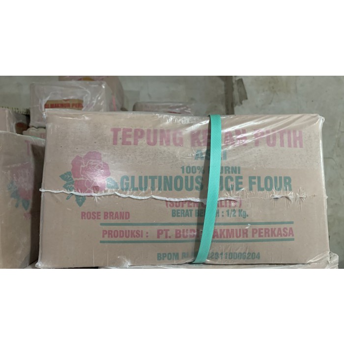

tepung ketan rose brand 1 dus