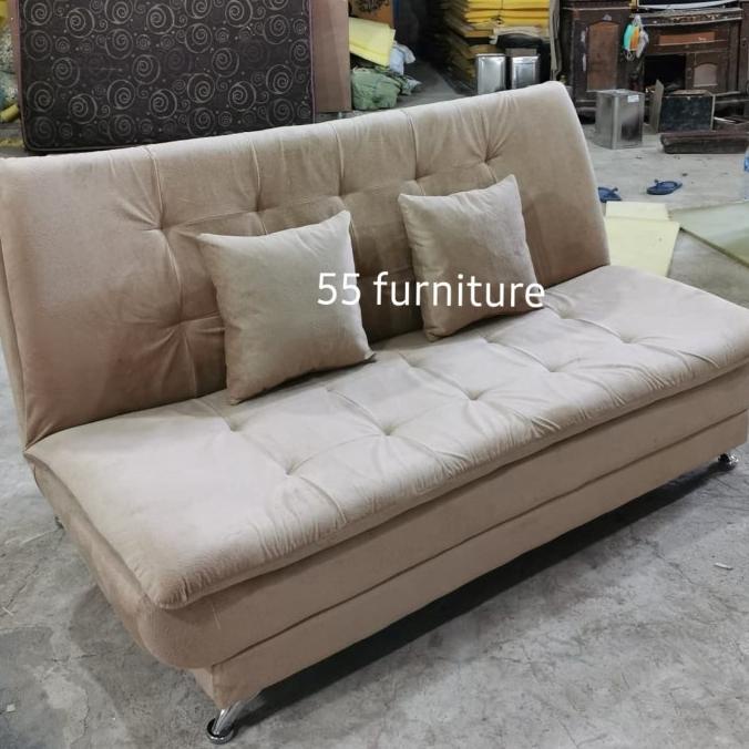 sofabed/ sofa bed/ sofa/ bed sofa/ sofabed kaki steinless HOT PROMO