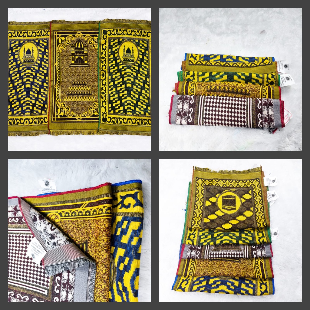 (NCS) Sajadah Travel Sajadah Traveling Pouch Souvenir Umroh Sajadah JUMBO / KECIL Motif Al-Bahar Sajada Mukena Traveler