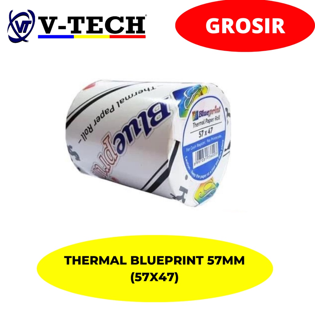 

KERTAS PAPER ROLL THERMAL BLUEPRINT 57MM (57X47)