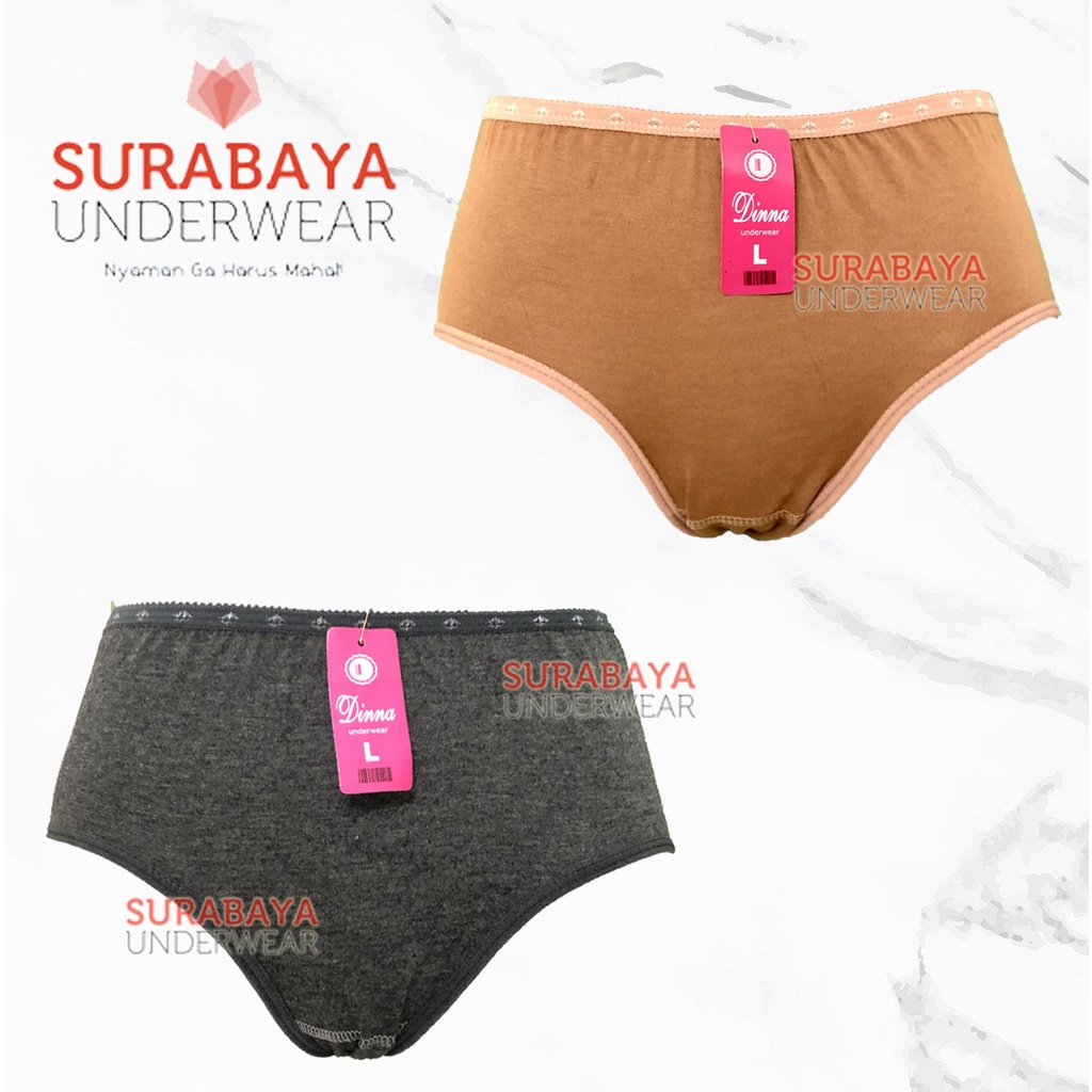 3 PCS CD / CELANA DALAM KATUN HARIAN DINNA