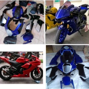Fullset fairing r1 PNP yamaha r15 v3 model r1