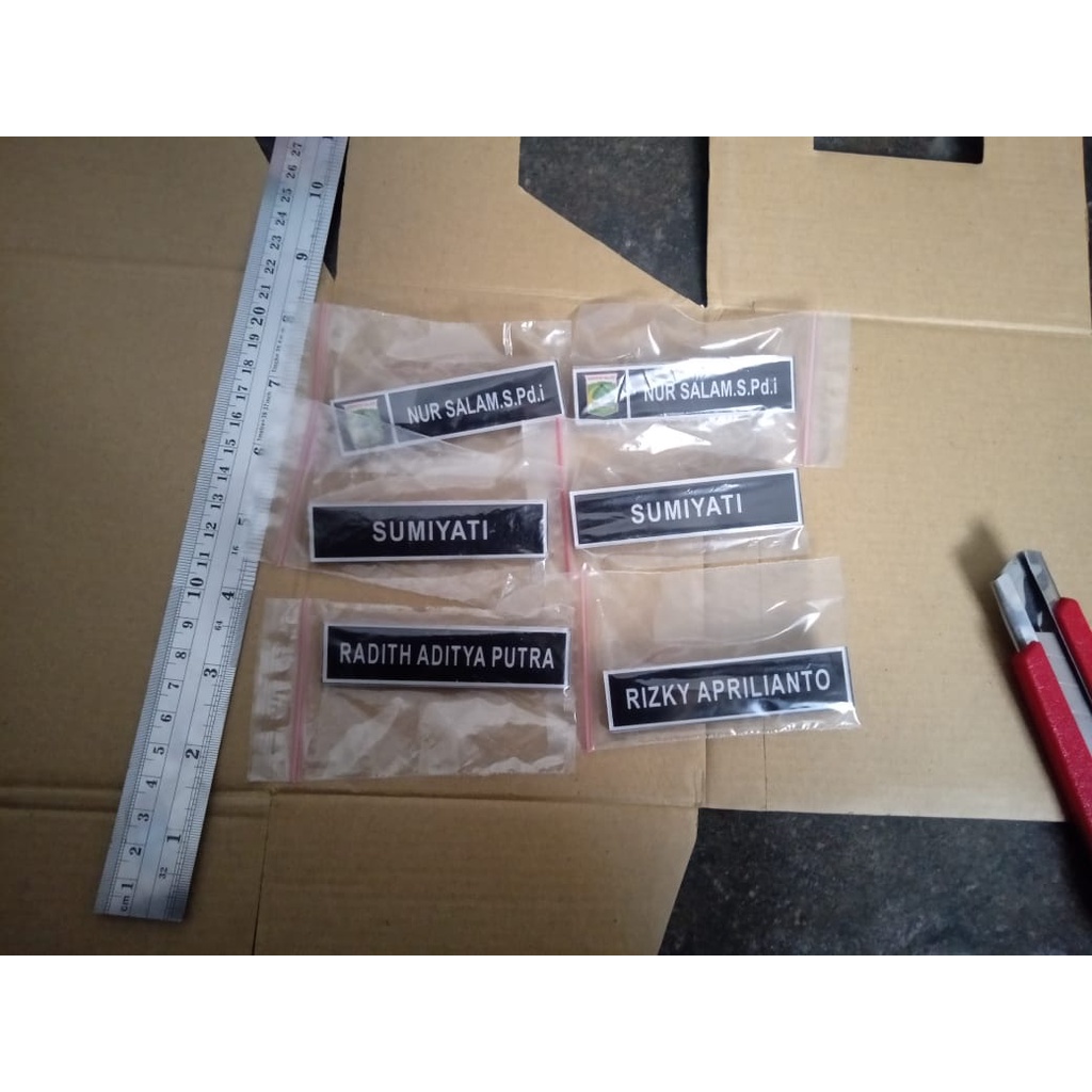 

Name tag nama dada/Nametag/papan nama dada/nama dada/magnet