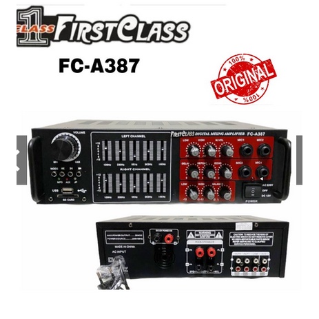 AMPLIFIER FIRSTCLASS FC A387 / FCA387 / FCA 387 / A387 /FC A-387