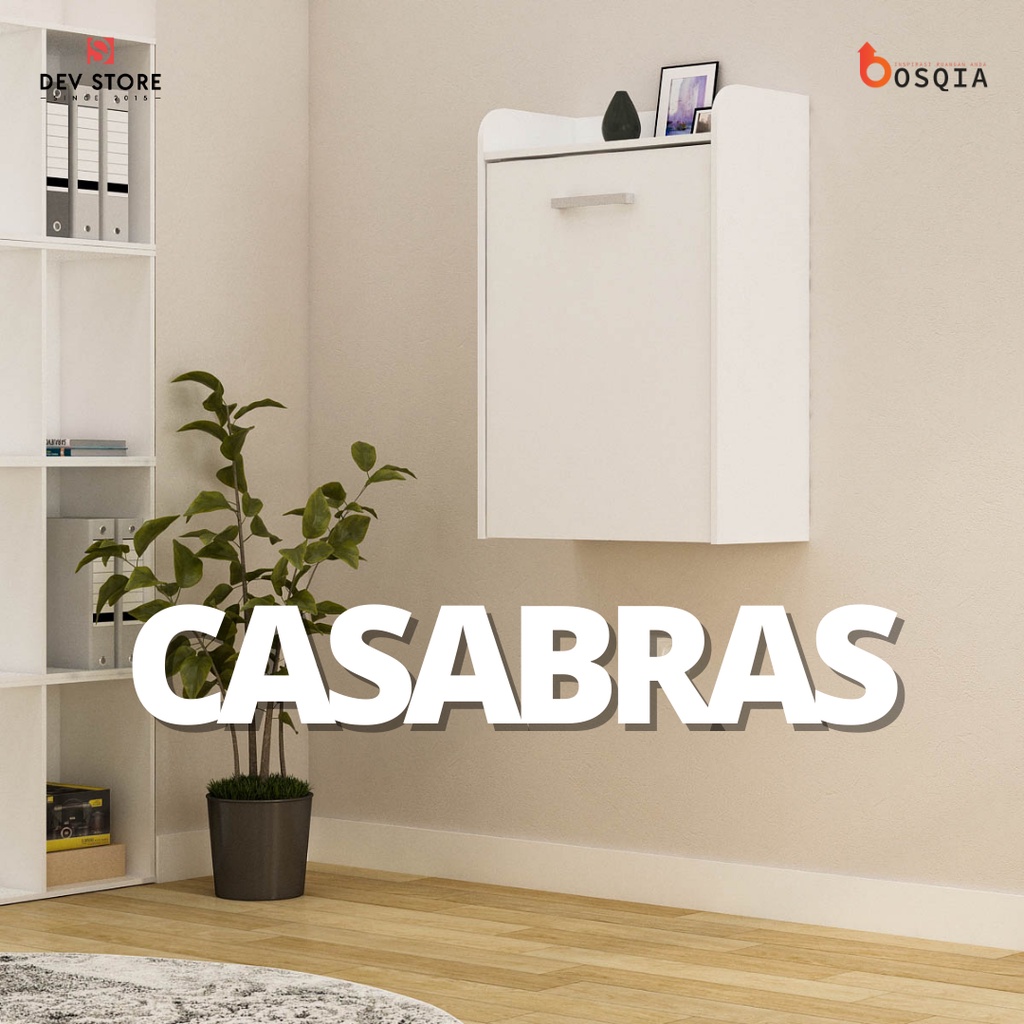 Meja Lipat Dinding / Meja Kerja / Meja Belajar Lipat Gantung / CASABRAS DC