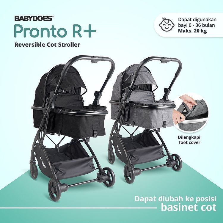 stroller babydoes pronto R CH-TR- 2222 SN kereta dorong bayi baby does pronto R