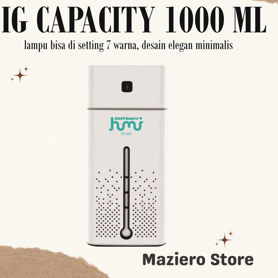 ✤ Diffuser Humidifier Kapasitas Besar 1000 Ml ✿