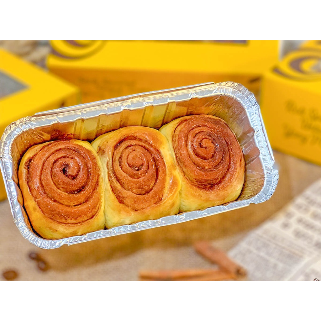 

Cinnamon Roll Ori - Roti Roll - Roti Cinamon Roll - Roti Semanis Kamu