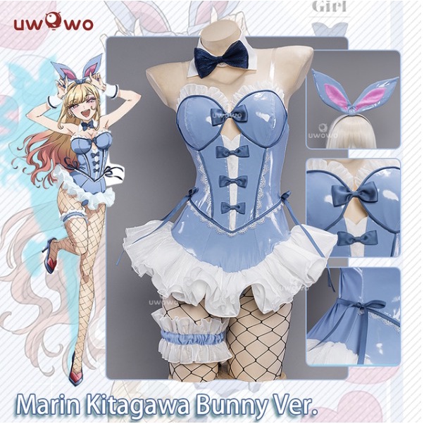 PRE-SALE UWOWO Anime/Manga My Dress-Up Darling Marin Kitagawa Bunny Girl Cosplay Costumes Role Play Cosplay Outfit