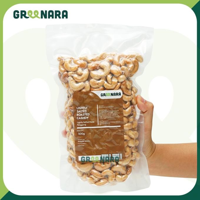 

Lightly Salted Roasted Cashew 500gr / Mede Panggang Asin ghe01