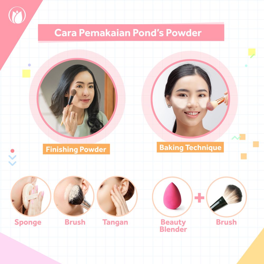 Pond's Bedak Wajah BB Powder 50g - Face Powder Bedak Tabur