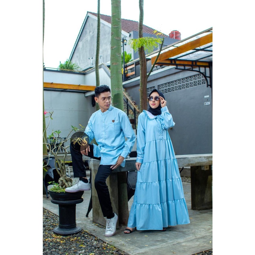 Baju Muslim Couple Aisyah Series Lebaran Terbaru