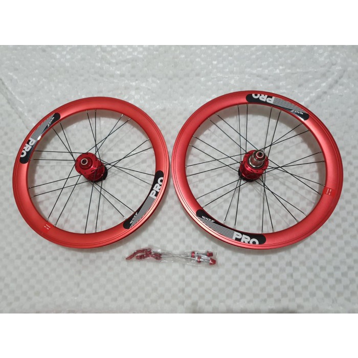 Velg rims wheelset sepeda lipat raze pro 20 x 1 3/8 20+ 451 22inch