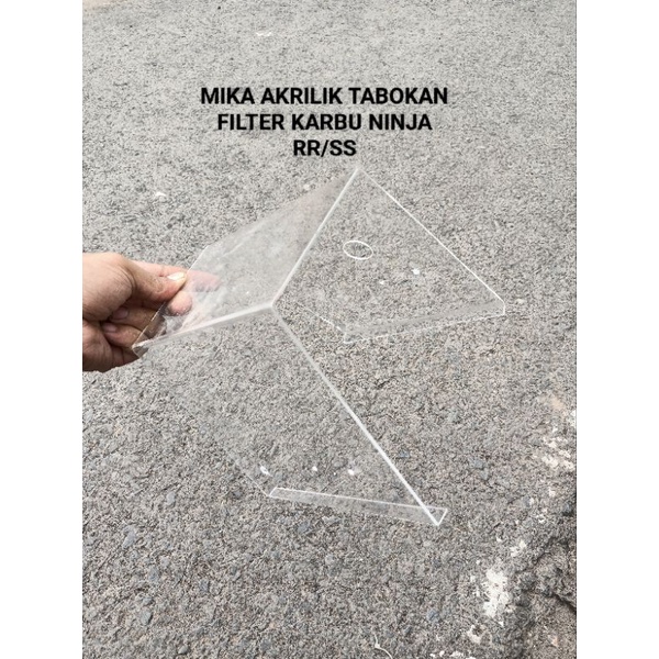 MIKA AKRILIK TABOKAN FILTER KARBURATOR NINJA RR/SS ya