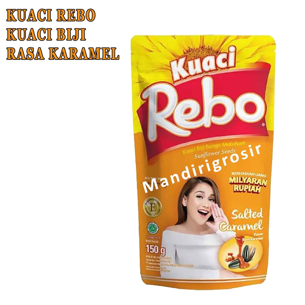 KUACI REBO SALTED CARAMEL FLAVOR 150g