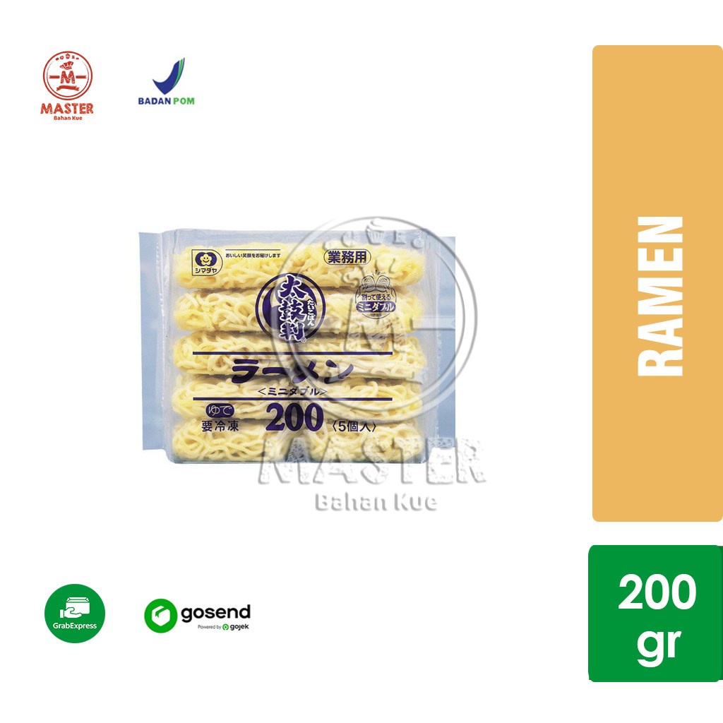 

Mie Ramen Basah Shimadaya Taikoban Jepang 200g isi 5 [KHUSUS INSTANT]