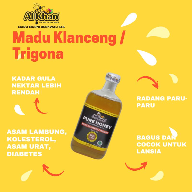 

MADU ALKHAN KLANCENG/TRIGONA 100% MURNI 300gr
