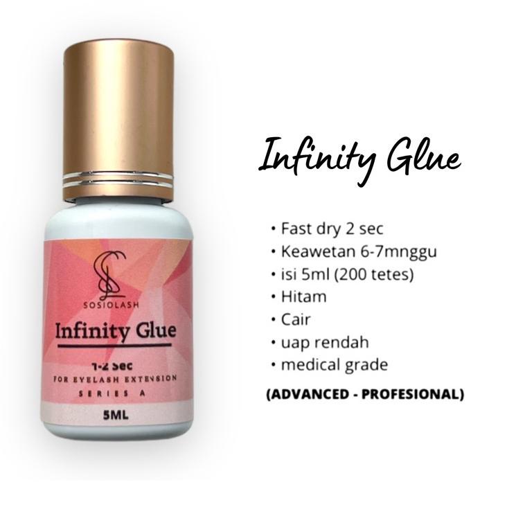 Termurah dan terbaik Sosiolash - Infinity Series A Glue Eyelash Extension 