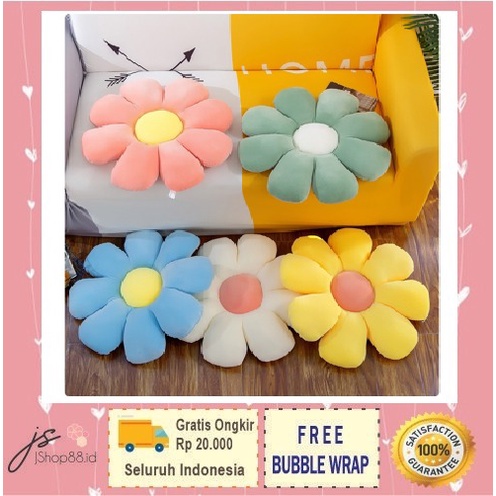 Bantal Sofa Bentuk Bunga /Flower Chusion Soft Pillow Import