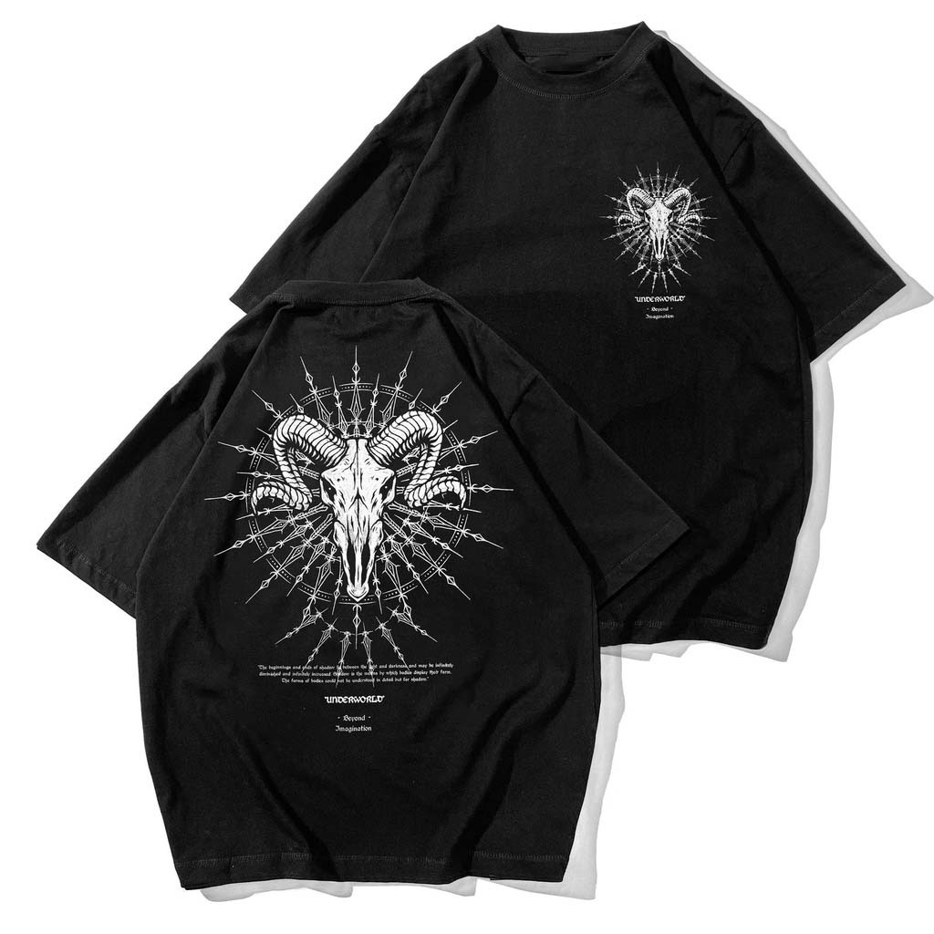 BAJU KAOS OVERSIZE BULL UNDERWORLD BEYOND IMAGINATION/ OVERSIZE T-SHIRT &quot;Bull&quot;