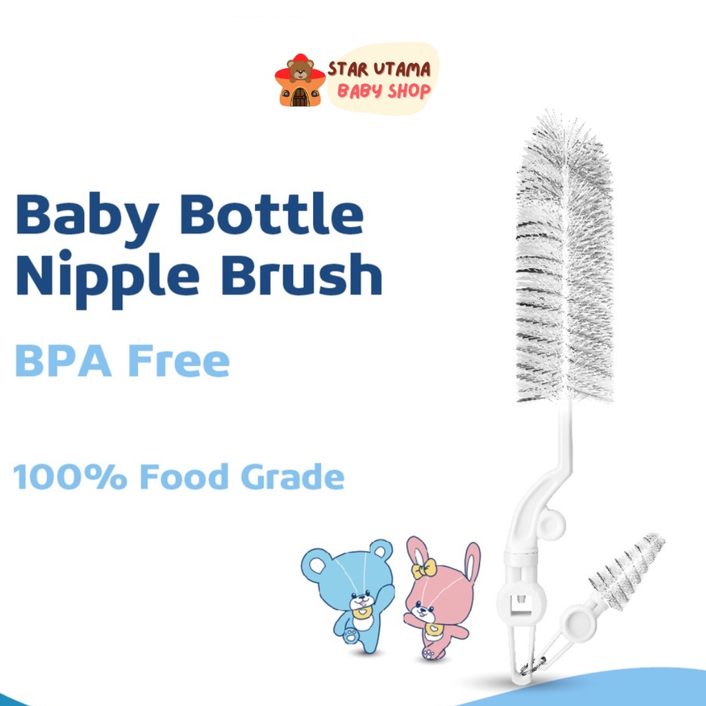 Cussons Baby Bottle Brush - Sikat Botol Bayi