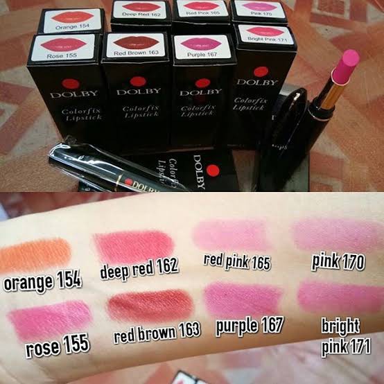 ❤ MEMEY ❤ DOLBY Colorfix Matte Lipstick