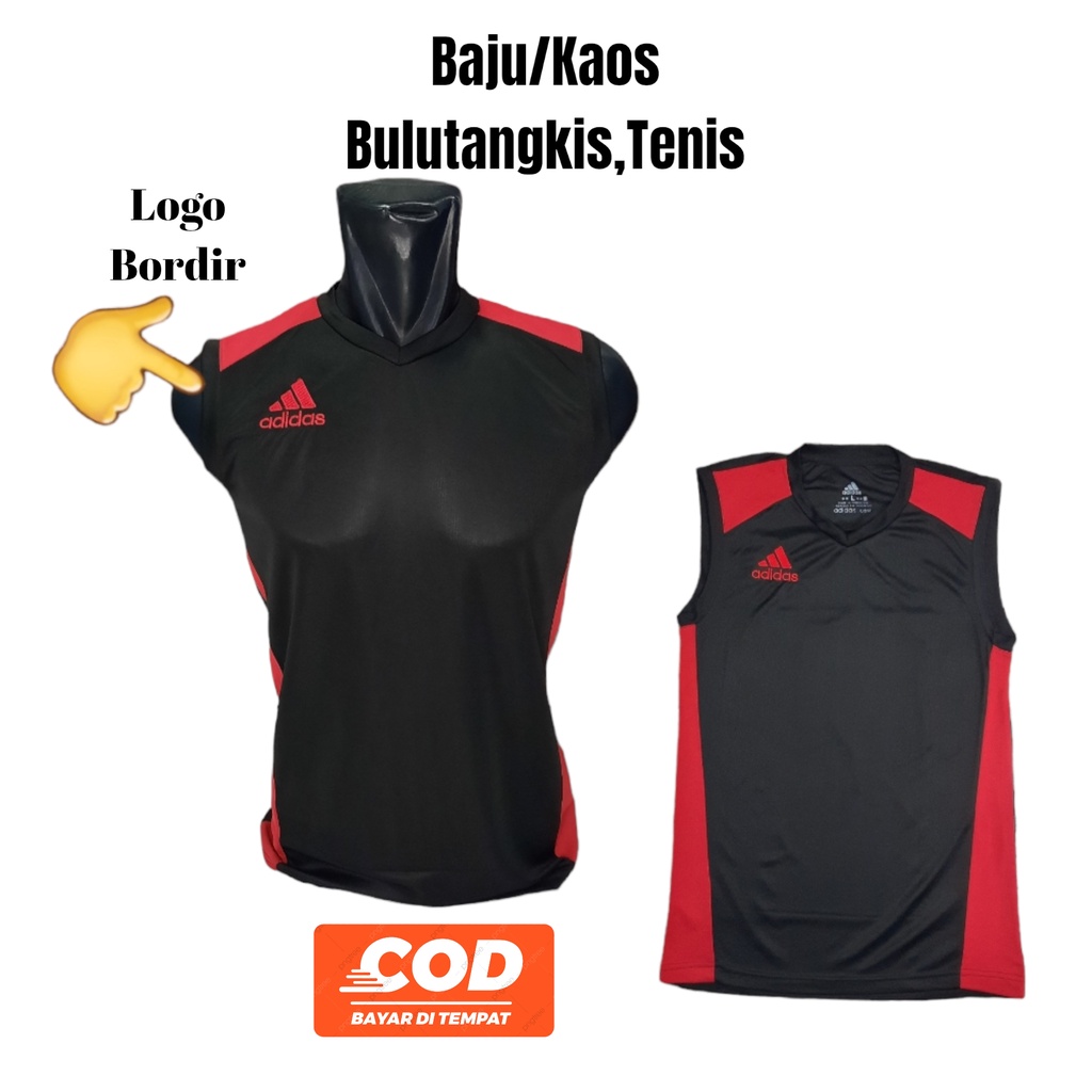 Baju singlet olahraga kaos bola futsal voli badminton basket pria dan wanita