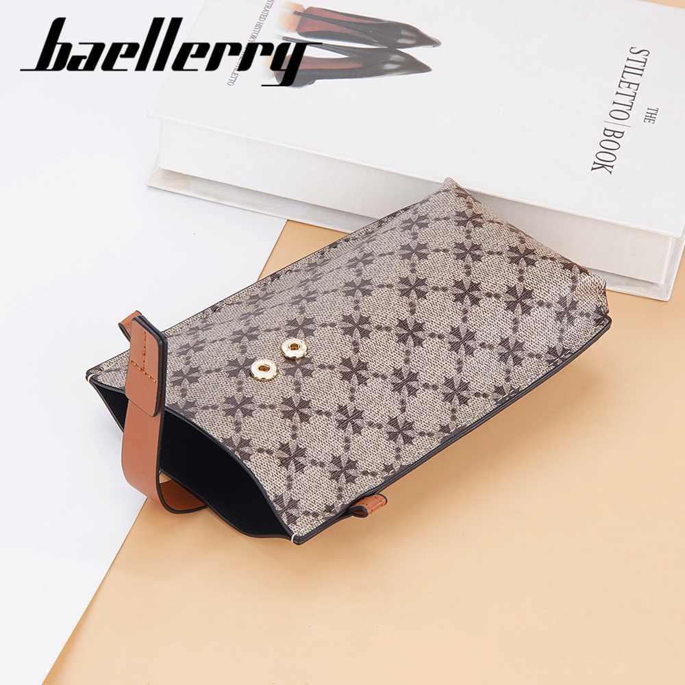 BAELLERRY N8905 Tas Selempang Wanita Tas Handphone Bahan Kulit PU Leather Premium WATCHKITE WKOS