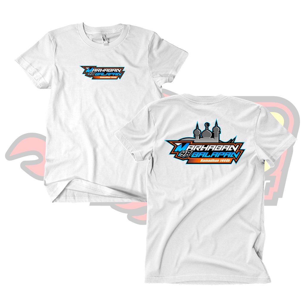 Baju Kaos Marhaban Ya Balapan Ramadhan Katun Racing Distro