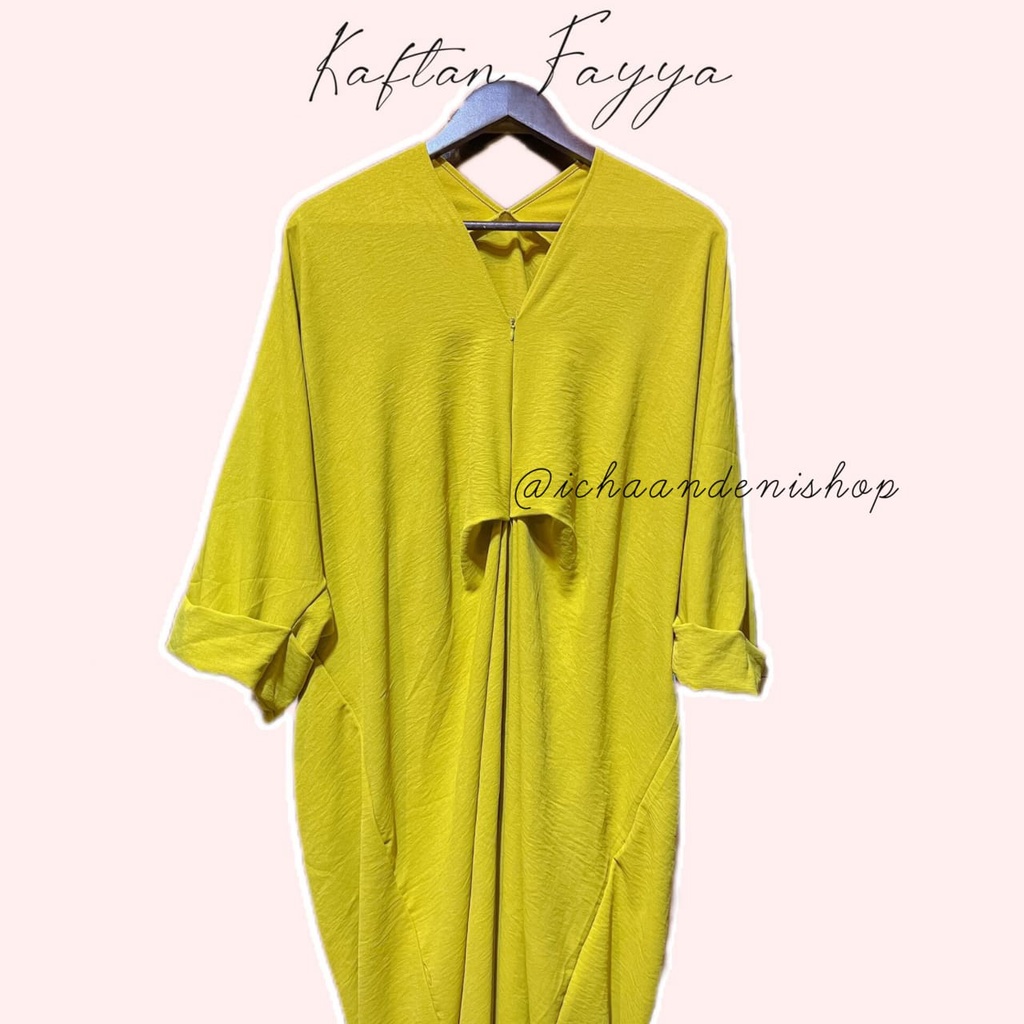 Kaftan Fayya Big Size Busui Crincle Airflow Jumbo