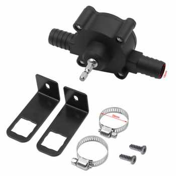 Pompa Air Bor Self-Priming Electric DrillWater Pump Water Pump Praktis Mudah / Alat Semprot Cuci Mobil Motor Tanaman Tekanan Tinggi Daya Hisap Tinggi / Pompa Tanaman Listrik Manual / Pompa Penyedot Air Mini Elektrik Kuat Awet Anti Bocor Tahan Karat Murah